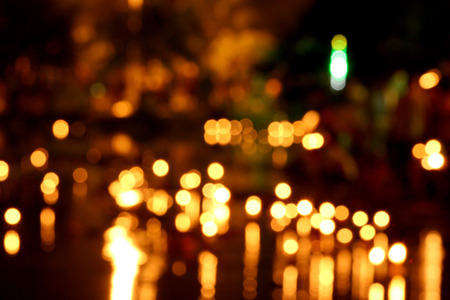 Candle de focus or bokeh background.の写真素材