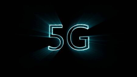5G technology, advanced technology communication, 5th generation of technology communication.の写真素材
