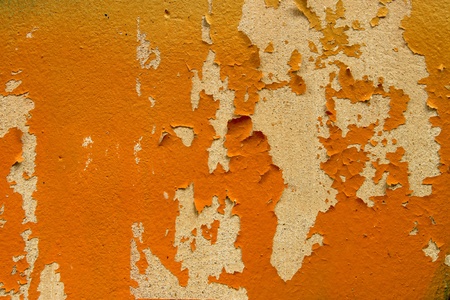 Paint peeling off the walls の写真素材