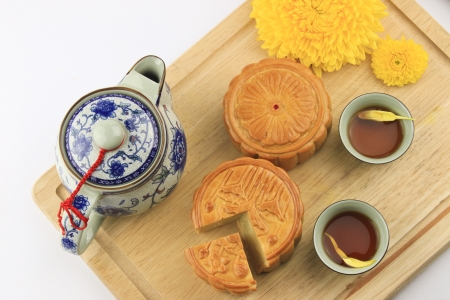 Food for the Moon Festival の写真素材