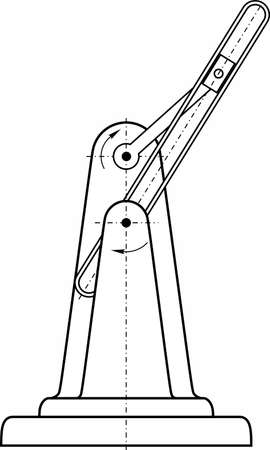 Examples of different mechanisms used in different machines, instruments, and devicesのイラスト素材