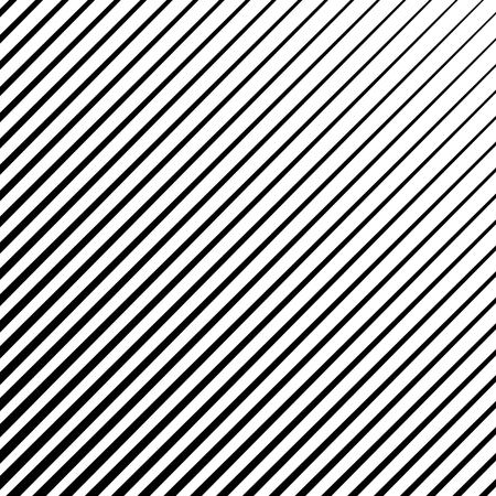 Straight diagonal stripes, parallel lines abstract geometric texture, pattern, vector halftone effect.のイラスト素材