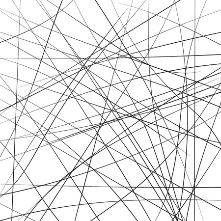 Random chaotic lines diagonally, abstract geometric background pattern.