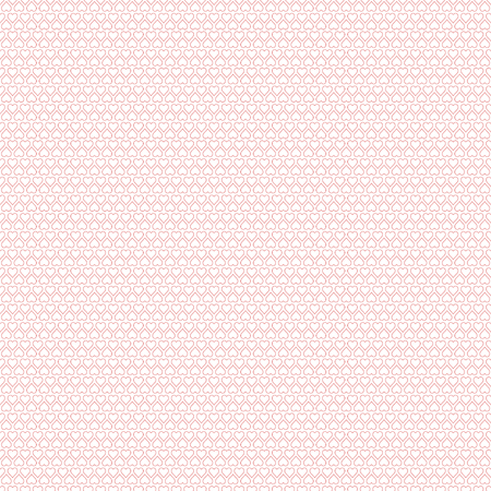 background for declaration of love on Valentine's day, vector seamless background of hearts, template for notebook sheet of paper, love message of heartsのイラスト素材