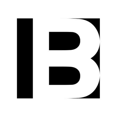 Simple elegant  letter B, vector Premium business  letter b, Graphic alphabetic symbol business corporate identityのイラスト素材