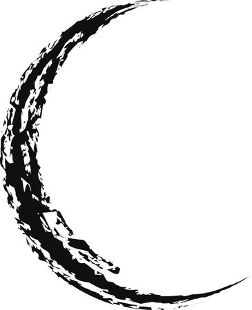 Imprint trail cups Coffee tear stains left cup bottomsのイラスト素材