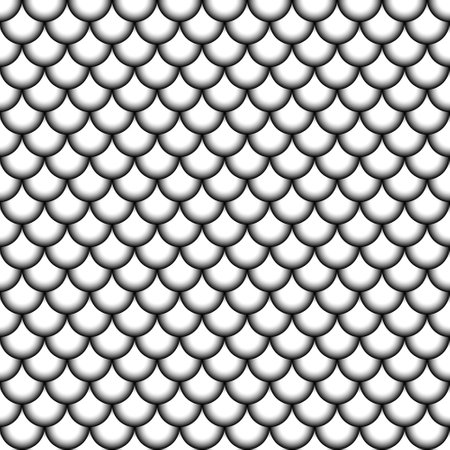 Seamless pattern fish scales Asian style backgroundのイラスト素材