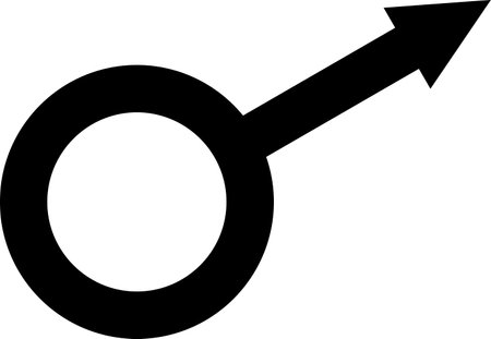 Sgn symbol gender equality, Male, female transgender equality conceptのイラスト素材