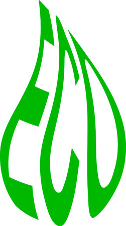 Word eco shape green leaf, eco concept organic food naturalのイラスト素材