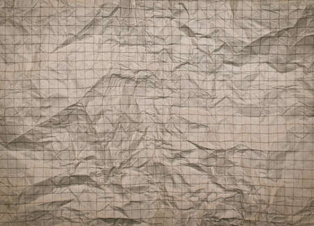 Crumpled piece of paperの写真素材