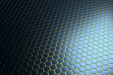 Abstract geometric texture closeup. Texture of hexagonal cells.