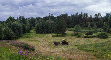 decline of agriculture and the effects of the crisisの写真素材