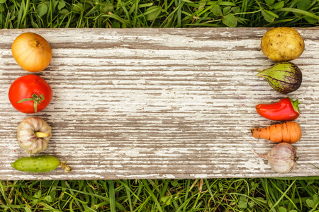 Healthy foods. autumn harvest. raw food for vegetariansの写真素材