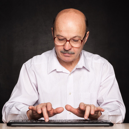 Communication on the Internet and correspondence online. Blogging on the Internetの写真素材