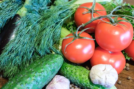 variety green fresh vegetables ready make healthy food