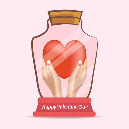 Valentine day vector design conceptのイラスト素材