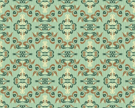 Seamless vintage background  Retro design, retro colorsのイラスト素材