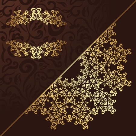 Elegant floral card. Stylish design. Can be used as a greeting card or invitation      のイラスト素材