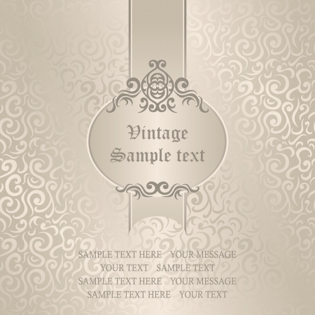 Seamless floral background. Wedding invitation in pastel colors   のイラスト素材