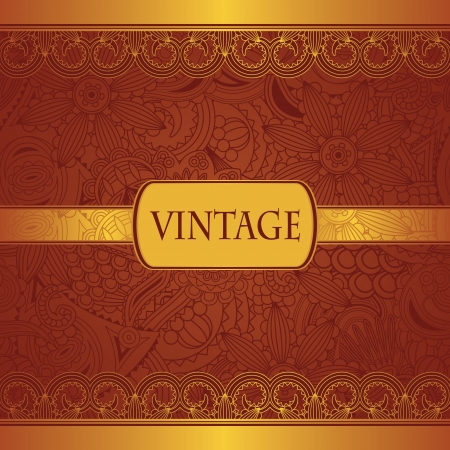 Floral seamless background. Elegant invitation   のイラスト素材