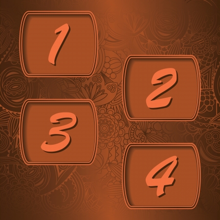 Floral seamless wallpaper. Speech bubbles           のイラスト素材