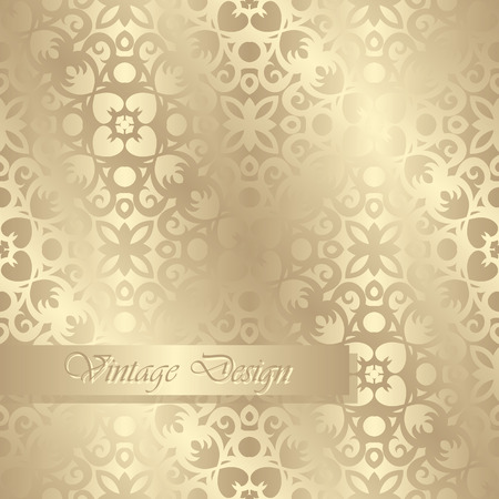 Template of seamless wallpaper. Pastel colors.  Vintage luxury designのイラスト素材