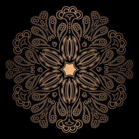 Ornament mandala. Can be used as element for decorationのイラスト素材