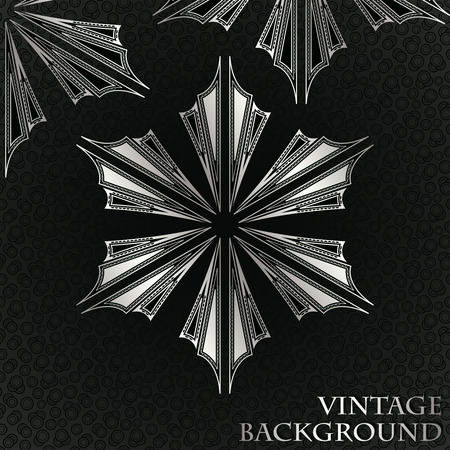 Ornamental vintage background. Can be used as element for your decorationのイラスト素材