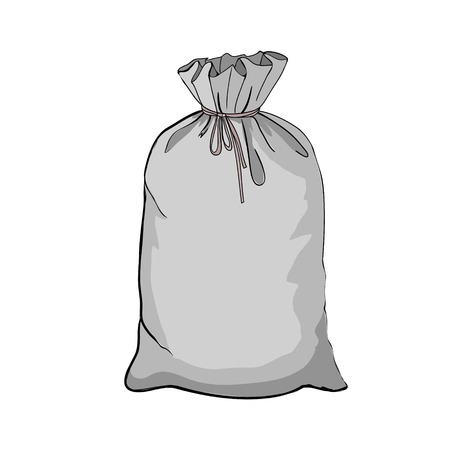 Cartoon style shopping bags designのイラスト素材
