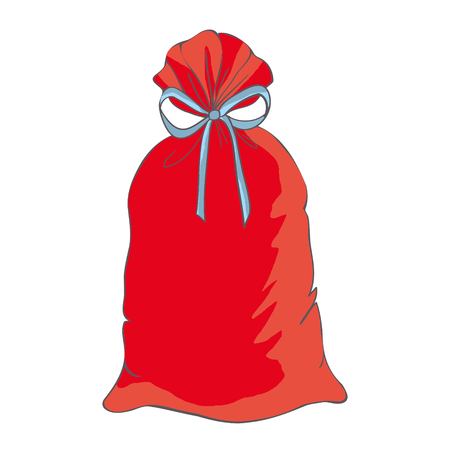 Hand drawn cartoon style shopping bags design, bag, gift, icon, white, drawing, fashion, illustration, isolated, paper retail sale store shop draw hand doodle vectorのイラスト素材