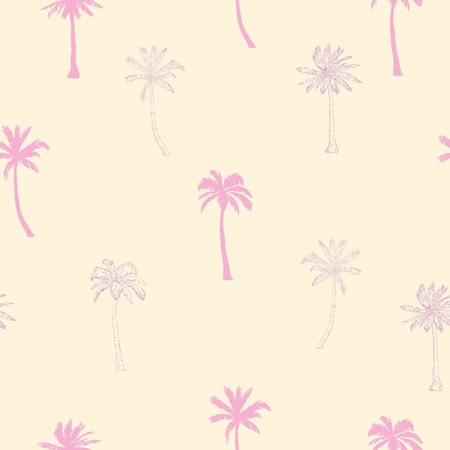 palm pattern, illustration, vectorの写真素材