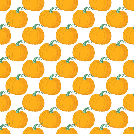Seamless vector pattern, hand drawn floral background. Halloween collection.のイラスト素材