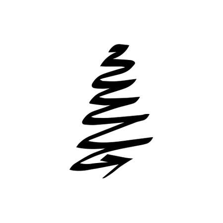 Arrow icon in a trendy flat style, isolated on a white background. Arrow symbol for your website design,   app, user interface. Vector illustration.のイラスト素材
