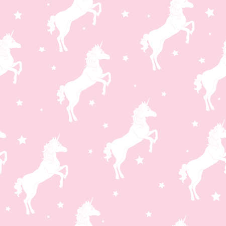 Horse silhouette seamless vector pattern. Creative background for textiles, prints, paper products.のイラスト素材