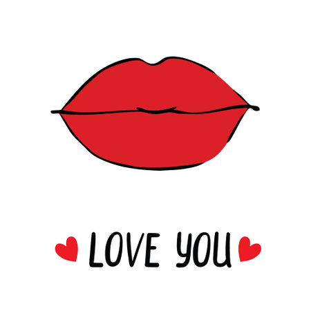 Lips women,kiss,mouth,lip pop art heart background.Valentines mothers day logo.Love,sexy,kiss,wedding card,background,banner.kissing sexy lips isolated icon.vector illustration.8 March Women's Dayのイラスト素材