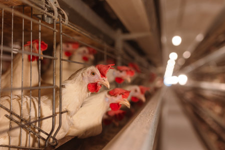 egg factory plant agriculture poultry chicken farm