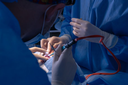 Blepharoplasty, plastic surgery operation for correcting defects, deformities, and disfigurations of...
