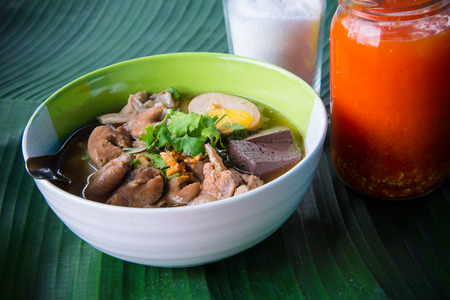 Guay Jab chinese noodleの写真素材