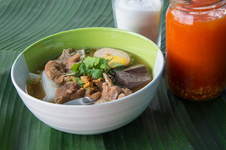 Guay Jab chinese noodleの写真素材