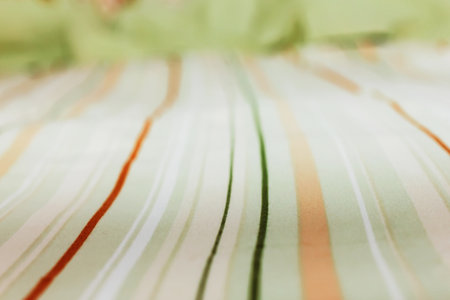 texture with strips of fabric. shallow depth of field. Selective focus.の写真素材