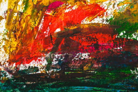 Abstract oil painting background. oil on canvas texture. Hand drawn oil paint.Colored texture....