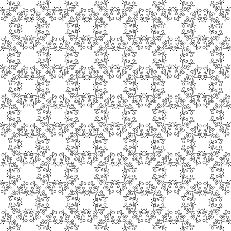 Seamless abstract floral pattern. Vector illustration.のイラスト素材