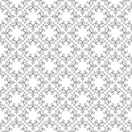 Seamless abstract floral pattern. Vector illustration.のイラスト素材