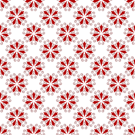Seamless abstract floral pattern. Vector illustration.のイラスト素材