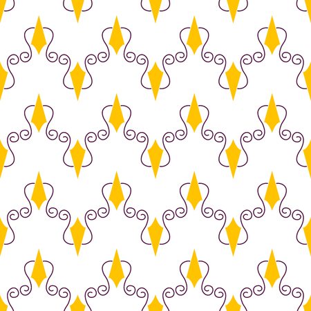 Vector simple seamless geometrical patternのイラスト素材