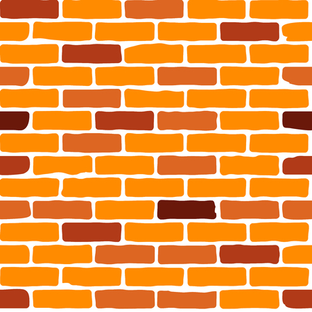 Brick wall pattern designのイラスト素材