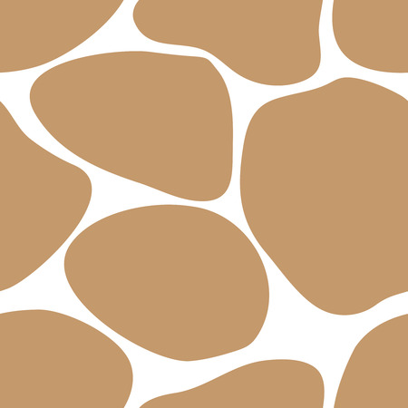 Vector seamless pattern of stones.のイラスト素材