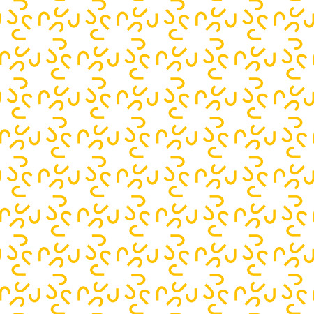 Vector seamless abstract flower pattern.