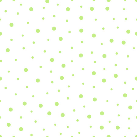 Vector seamless pattern of green circlesのイラスト素材