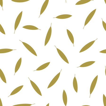 Seamless pattern of leaves.のイラスト素材